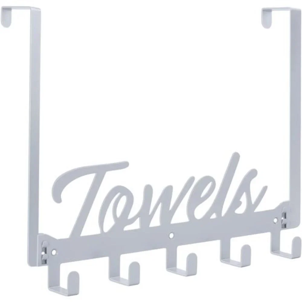 Over The Door Hooks Towel Rack for Bathroom Towel Holder for Hanging Heavy Duty
